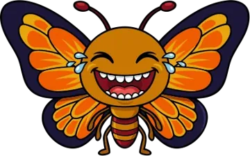 Laughing butterfly