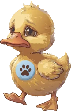 Sad duck