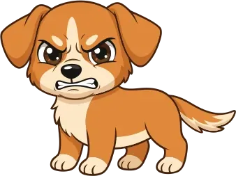 Grumpy puppy