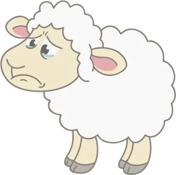 Sad sheep